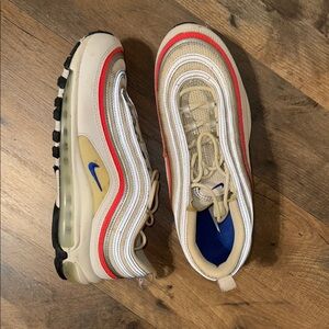 Nike Womens Air Max 97 - White and Red